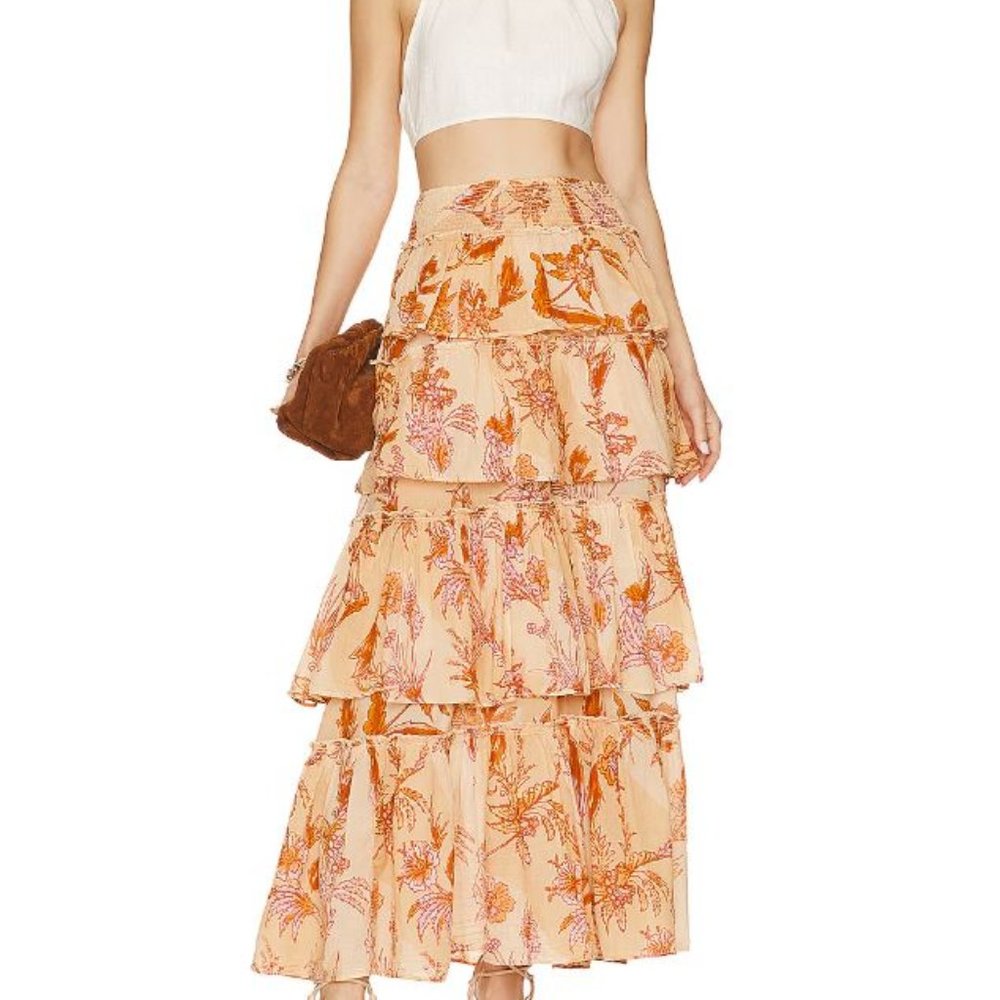 Free People Sawyer Maxi Skirt-Medium